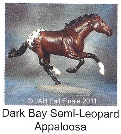 Smarty Jones: Dark Bay Semi-Leopard Appaloosa | BreyerHorseRef